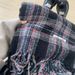 Scarf For Women Autumn Winter 2025 New Checkered Warmer High-end Neck Protection Korean Style Versatile Warm Shawl_desvips.com