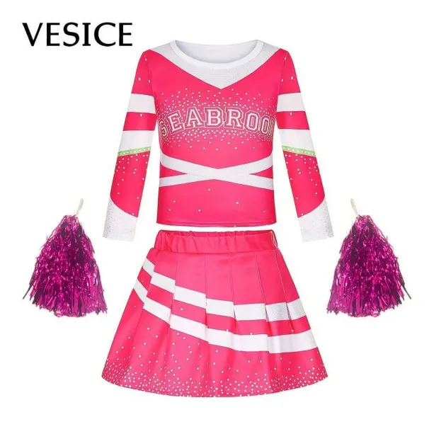 120-160 Costumes For Ball Games Girl Uniforms Stage Performance Soccer Women Cheerleading Costume School Uniform X250129_desvips.com