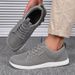Men's Lightweight And Fashionable Casual Wide Footed Comfortable Women's Black Couple Shoes Gray High-quality Design_desvips.com