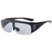 Flip Up Sunglasses Polarized Men And Women One Piece Glasses Double Layer Set Of Mirrors Flip Up Sunglasses Color Changing Glasses_desvips.com