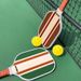 Adults Beginner's Set For Outdoor Sports Professional Retro Stickers Wooden Racket Adult Pickleball_desvips.com