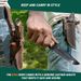 BeaverCraft Bushcraft Knife With 5-inch Fixed Carbon Steel Blade, Full Tang Construction, Fire Starter, And Leather Sheath - 9.8-inch Overall Length F_desvips.com