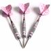 CUESOUL Steel Tip Darts 20/22g Barrel With Pink Flights And Shafts_desvips.com