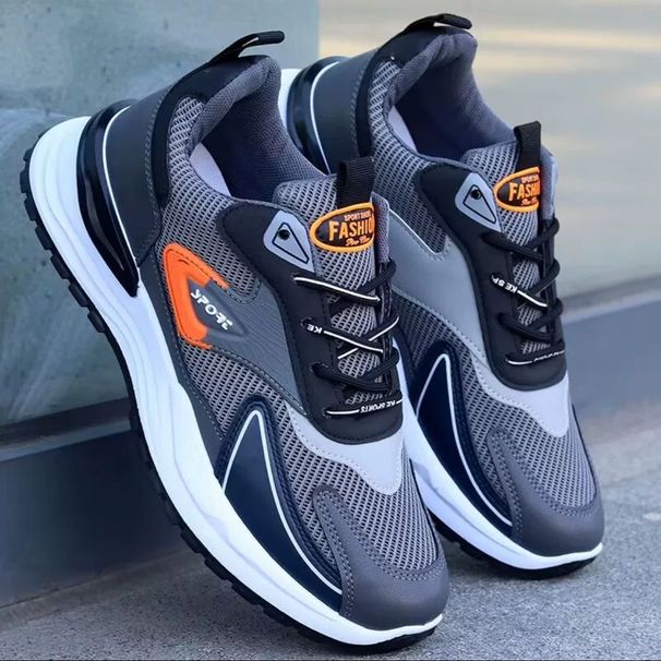 Men's New Summer Breathable Casual Shoes, Odor-resistant, Trendy Sneakers, Soft-soled, Non-slip,_desvips.com