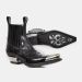 Stylish Vintage Leather Retro Mature Women Ankle Boots Thick Heels Shoes Woman Autumn Winter OL Boot Shoe Gothic Rock_desvips.com