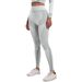 New Seamless Knitted Tight Elastic Breathable Ski High Waist Sports Running Fitness Base Layer Yoga Pants_desvips.com