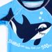 Cute Shark Boy Ins Stylish Korean Baby Two-piece Children's Swimsuit, Sun-protective And Quick-drying Boys' Swimwear Set_desvips.com