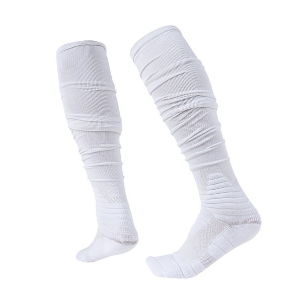 Men's Over The Knee Soccer Socks Textured Non-Slip Ankle Support Thick Terry Cloth Sole Sports Outdoor Team Sports_desvips.com