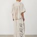 Women's Clothing Fashion Cotton and Linen Printed Wide Leg Pants Set 2024 Spring and Summer New Products_desvips.com