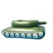 Manufacturer Wholesale Inflatable Tank Battle Toy TANK Pool Party Play Water Spray Car Swimming Ring_desvips.com