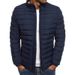 Autumn Winter New Solid Color Jacket Simple And Elegant Men's Cotton Coat_desvips.com
