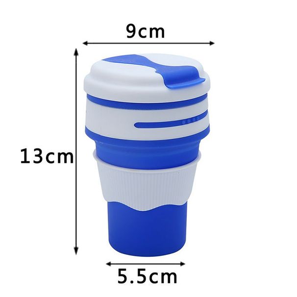 Foldable Water High-temperature Resistant, Outdoor Spring Outing Picnic Tableware, Travel Portable Cup, Retractable_desvips.com