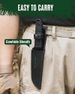 Mossy Oak 10 Inch Fixed Blade Hunting Knife With 14C28N Steel Full Tang Tanto Design_desvips.com