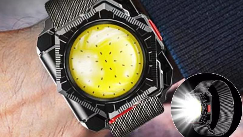 Keychain Rechargeable Multi-Function Long-Lasting Flashlight Cap Clip Outdoor Lighting Emergency Light_desvips.com