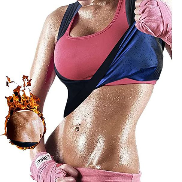 Sports Clothing Large Size Men's Body Shaping Clothes Fitness Sweating Belly Vest Sports Vest Sauna Suit Corset Top_desvips.com