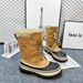 Harbin Township Mid-Calf Snow Boots For Women, Waterproof, Non-Slip, Warm, Fleece-Lined, Thickened, Winter Outdoor_desvips.com