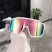 Glasses Oversized Frame Outdoor Cycling Windproof Sports Men And Women Mountaineering Skiing Eye Protection Slimming_desvips.com