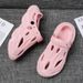 2025 Summer New Men's Outdoor Clog Sandals With Cushioning Effect, Closed-Toe Water Shoes, Beach Slippers_desvips.com