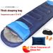 Camping -30°C Winter Thickened Sleeping Bag For Adults And Kids Portable Warm Flannel Outdoor Quilt_desvips.com