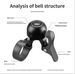 Rock Brothers Road Bike Bell Bent Handlebar Bicycle Warning Horn Urban Commuting Cycling Accessories_desvips.com