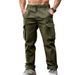 2025 Spring And Autumn Outdoor Men's Tactical Cargo American Style Casual Jogging Pants_desvips.com