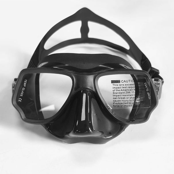 Diving Free-diving Mask, Scuba Deep-diving Snorkeling Wide-view Nose-protecting Goggles, Adult Unisex Diving Glasses_desvips.com