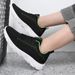 Flying Woven Upper Color Matching Light Casual Shoes_desvips.com