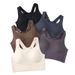 Xinyu Clothing Non-Cup Integrated High-Strength Shockproof Yoga Vest Outer Wear Running Sports Bra For Women_desvips.com