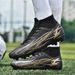 Large Size 47 46 New High-top Soccer Men AG Long Studs Artificial Grass Competition Training Shoes_desvips.com