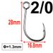 20 Or 100 Pcs Big Eyelet Fishing Hook Single Crank Hook Fishhook Fish Hook For Crankbiat Minnow Wobblers Lure Bait_desvips.com