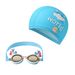Cute Swimming Anti-fog Children's Swimming Goggles Learning Swimming Glasses Swimming Cap Combination Cartoon Glasses With Adjustable_desvips.com
