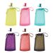 Silicone Outdoor Sports Portable Folding Bag Cycling Hiking Travel Supplies Water Bottle 550ml_desvips.com