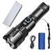 High-Power White Laser Outdoor Lighting Strong Light Digital Display Multi-Function TYPE-C Rechargeable Flashlight_desvips.com