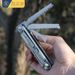 Zhiwei Pioneer 3.0 Military Green D2 Steel Multi-Functional Folding Tool Outdoor Portable Pocket Swiss Army Knife_desvips.com