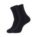 Unisex Cotton Crew Socks For Fitness & Daily Wear - Breathable, Moisture-Wicking, Odor-Resistant - Black/White (One Size Fits Most)_desvips.com
