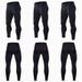 Silk Grid Men's Cross-Border Fitness Pants High Elastic Quick Drying Tights For Basketball Training Running Sports Leggings Spring_desvips.com