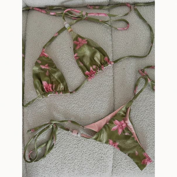 Micro Bikinis 2026 Sexy Women Swimsuit Swimwear Female Floral Thong Bikini Set Biquini Bathing Swimming Suit Beachwear_desvips.com