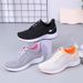 Women's 2024 Autumn New Sports And Casual Running Breathable Soft Sole Flyknit Shoes_desvips.com
