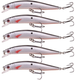 Floating Minnow Lure Set With Bionic Noise Deep Diving, Suitable Long Casting In Freshwater Saltwater, For Sea Bass, And_desvips.com