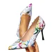 Mixed Color New Thin Fashion Party Pointed Toe High Heels Simple Women's Shoes_desvips.com