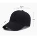 Baseball Caps Black For Mens Women Sports Cap Adjustable Cotton Baseball Cap Casual Summer Hat_desvips.com