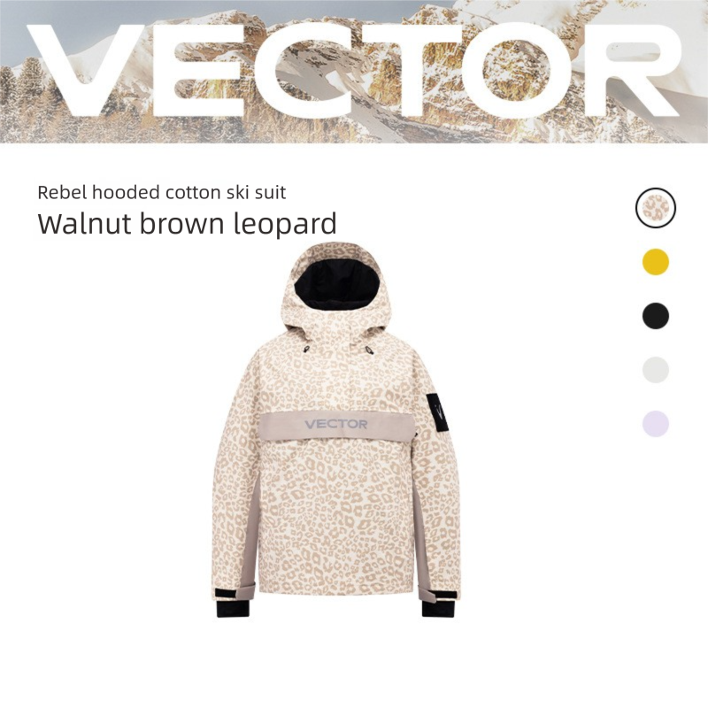 VECTOR Playable Expandable Suit Women Pullover Hoodie Warm Waterproof Single And Double Board Jacket Pants Men Ski_desvips.com