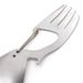 Outdoor camping tableware Titanium spoon Titanium fork Pure titanium multifunctional spork Titanium spoon with bottle opener Stainless steel spork_desvips.com