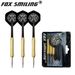 Fox Smiling 3PCS Steel 18g With16g Iron Barrel And Nylon Shaft Colorful Darts Flights_desvips.com