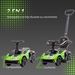 2 En 1 Coche Correpasillos Para Niños 12-36 Meses Lamborghini Essenza SCV12 Andador Empujador Con Bocina Mango De Empuje Y Barandilla Extraíbles 86,5x40x89,5 Cm Verde Y_desvips.com