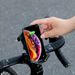 Bicycle Phone Holder Shockproof Fixed Mountain Road Bike Mount Cycling Navigation Special Equipment Handlebar Stand_desvips.com