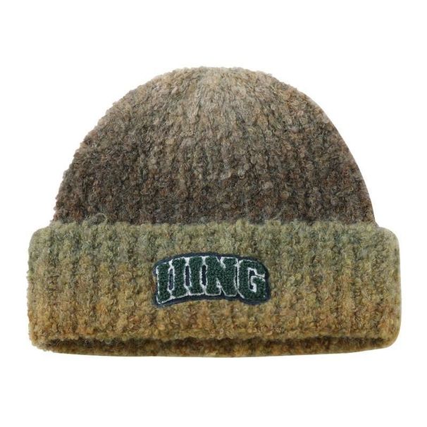 Wool Blend Retro Gradient Embroidered Knitted Women, Autumn And Winter Warmth, Cold Protection, Versatile Couple's Knit_desvips.com