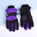 Children's Ski Winter Outdoor Sports Riding Thickened Anti-Slip Waterproof Split Finger Mountaineering Warm Gloves_desvips.com