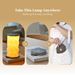 Portable Rechargeable Touch Dimmer Foldable Paper Lamp With Warm Light For Bedroom Living Room Travel Gifts For Women Men And Couples_desvips.com