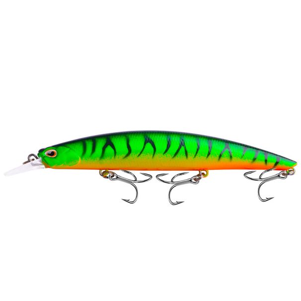 1pc 13.5cm 16.4g Minnow Jerkbait Artificial Hard Bait Pesca Fishing Wobblers Minnow Lure For Bass Pike Carp Fishing Tackle_desvips.com